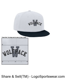 College Styled Snap Back Design Zoom